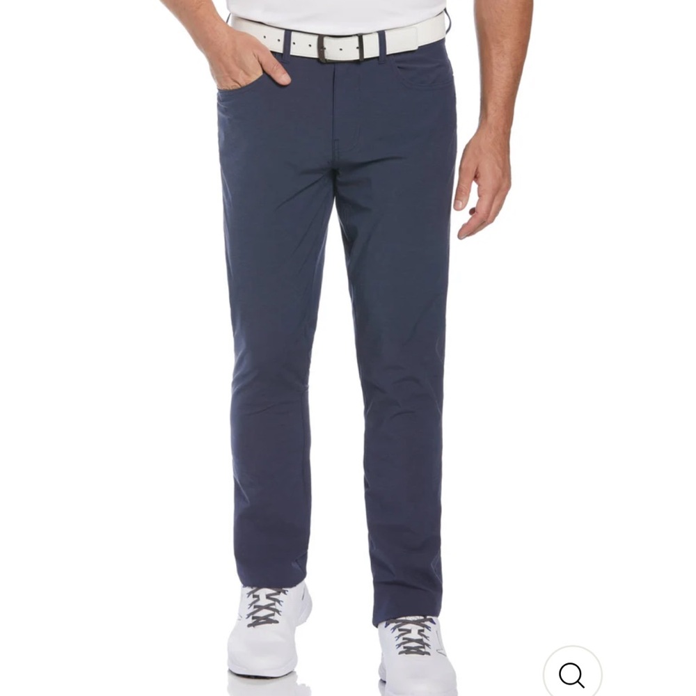 Callaway Mens EverPlay™ 5-Pocket Pant - Stretch Lightweight - Deep Navy Heather